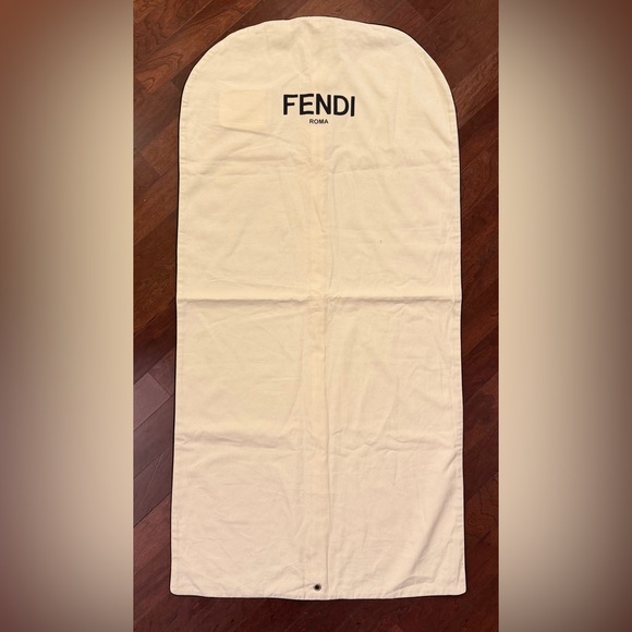 Fendi Accessories - Cream Cotton Fabric Panel